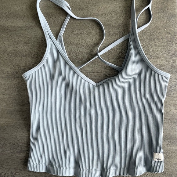 Vuori Rib Crop Tank - Picture 2 of 3